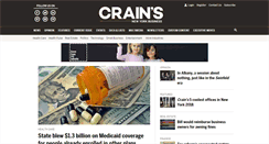 Desktop Screenshot of futurenyc.crainsnewyork.com